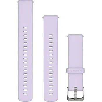 Řemínek na hodinky Garmin řemínek Quick Release 18, silikon Periwinkle 010-13406-01 Šířka řemínku: 18