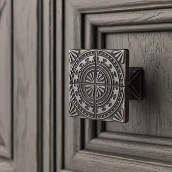 Nábytkové kování Interex Knopka MEZZO / Niklová patina