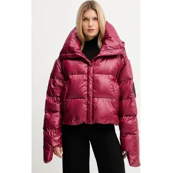 Péřová bunda MMC STUDIO PL dámská, béžová barva, zimní, RAFO RAFO.JACKET 33X, vel. ONE SIZE