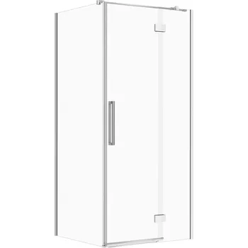 CERSANIT 3D Sprchový kout Cersanit Crea 90x80x200 obdélníkový chrom s panty pravý, set C88, S601-292 S159-006;S159-009