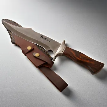 lovecký nůž Velký lovecký nůž v provedení Antique s rukojetí z ořechového dřeva