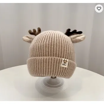 Čepice Zimní čepice KOLOUŠEK Barva: Béžová