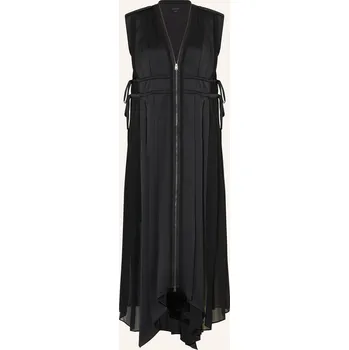 Dámské šaty Allsaints Dámské Plisované Šaty Amala Ze Směsi Materiálů,...