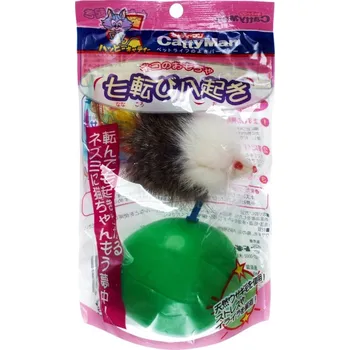 Hračka pro kočku Hračka Myš na míčku pro kočky