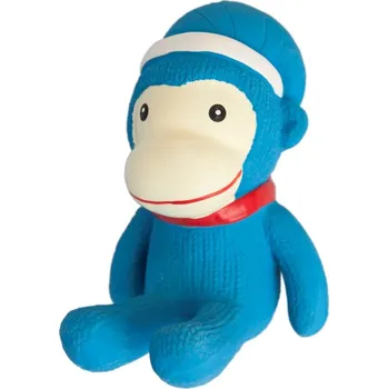 Hračka pro psa Hračka pro psy pískací z latexu Opice vůně vanilky