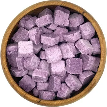 Sušená potravina Zdravoslav Smoothie borůvkové lyofilizované čtverečky 100 g