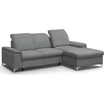 Sedací souprava BENETON MINI rohová sedací souprava, levá, šedá