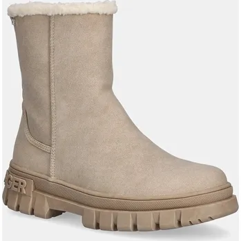 Dívčí zimní obuv Dětské zimní boty Tommy Hilfiger T3A5.34044 béžová 12X, EUR 35
