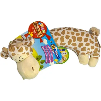 Hračka pro psa Plyšová hračka antistresový polštář Žirafa