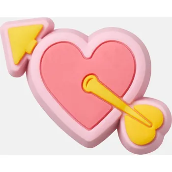 Dívčí pantofle Jibbitz Heart with Arrow