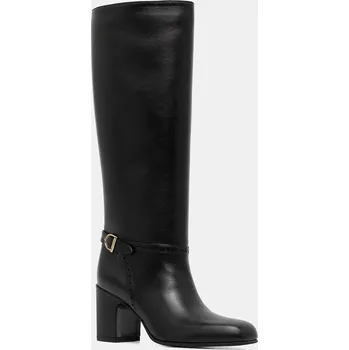 Dámské kozačky Kožené kozačky Bally ENILDA 75 WB750A.VT214.U901 černá 99X, EUR 40