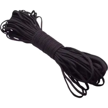 Horské kolo Paracord lano 30 m - Černé