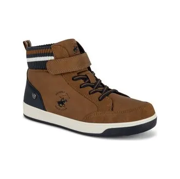 Pracovní obuv Kotníková obuv Beverly Hills Polo Club A22F0932E-8 Hnědá 35