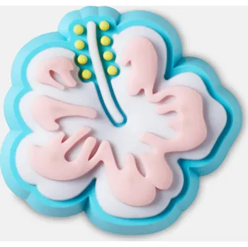 Dívčí pantofle Odznáček Jibbitz - Blue Hibiscus