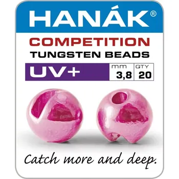 Hanák Tungstenové hlavičky UV+ Metallic Light Pink