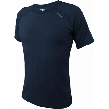 Pánské tričko Jitex Ibrit 981 TSS tm. modrá pánské triko krátký rukáv Merino vlna - 4XL