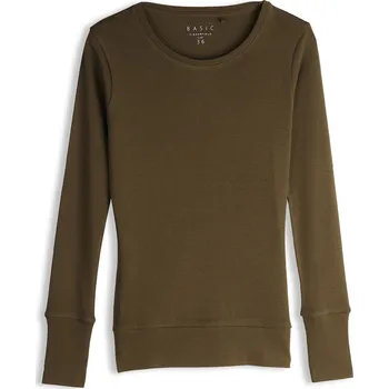 Dámské tričko GATE Základní bavlněné tričko s dlouhým rukávem 44 625-0361/286