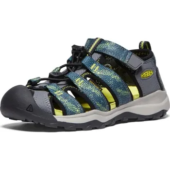 Dětská móda Keen Newport Neo H2 Youth sea moss/steel grey dětské outdoorové sandály i do vody - 32/33 EUR