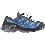 Salomon X Ultra GTX J 477485 turbulence/black/french blue dětské nízké nepromokavé boty - 32 EUR