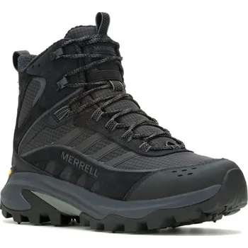 Pánská zimní obuv Merrell Moab Speed 2 Thermo Mid WP triple black J068305 pánské zimní nepromokavé boty - 49 EUR