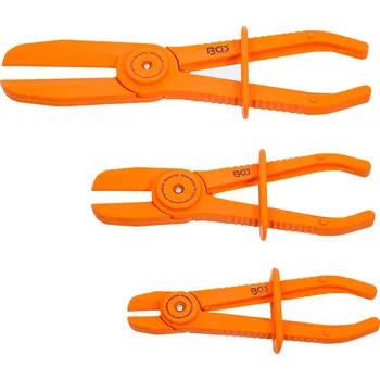 Kleště Kleště 155 ÷ 255 mm pro uzavření hadic BGS101815, plastové. Sada 3 díly (BGS 101815 Kleště pro uzavření hadic, plastové. Sada 3 díly)