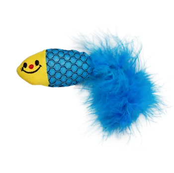 Hračka pro kočku Hračka pro kočky Rybka se šantou kočičí