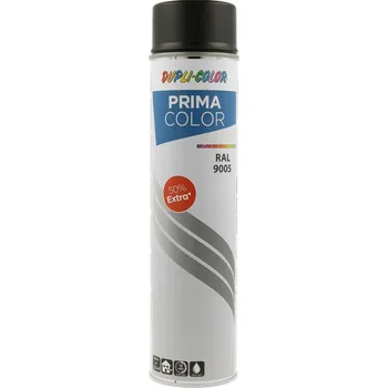 Barva ve spreji Dupli-Color Prima Color Barva ve spreji, černá, mat, 600 ml 100606