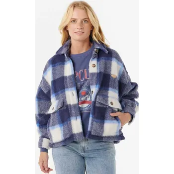 Dámská větrovka bunda RIP CURL Cala Nights Check BLUE velikost oblečení M