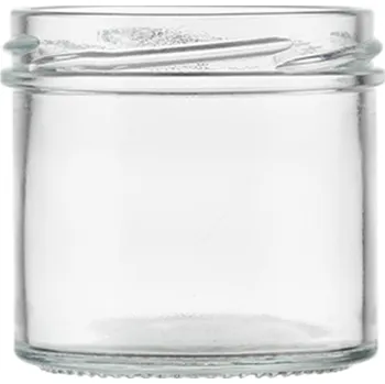 Zavařovací sklenice Zavařovací sklenice SIMI 140 ml STURZ / ROVNÁ čirá - TO 66 | Zavarovacisklo.cz Počet kusů v balení: 35