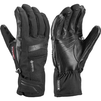 Leki Shield 3D GTX black unisex nepromokavé lyžařské prstové rukavice Trigger system - 7,5 (S)
