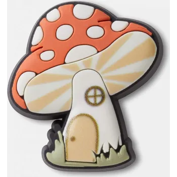 Dívčí pantofle Odznáček Jibbitz – Mushroom House
