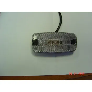 Směrový světlomet Svítílna obrysová obdélníková 2 led bílá, oranžová