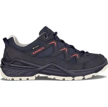 Dámské polobotky Lowa Sirkos Evo gtx Lo Woman navy/redwood dámské nízké nepromokavé trekové boty - 38 EUR