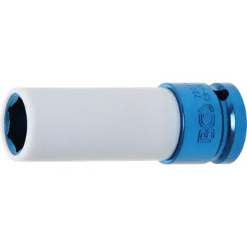 Nástrčná hlavice 1/2" OK 17 mm BGS107201, prodloužená pro Al. kola (BGS 107201 Nástrčná hlavice 1/2" OK 17 mm, prodloužená pro Al. kola)