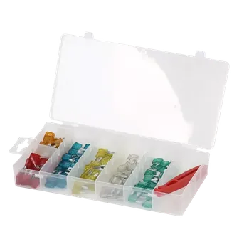 Autopojistky Rooks OK-03.1004 Sada pojistek Mini 121 Ks 5A, 10A, 15A, 20A, 25A, 30A