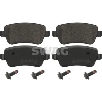 Brzdová destička Sada brzdových destiček, kotoučová brzda SWAG 70 91 6852