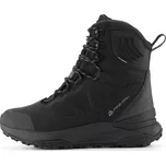 Pánská zimní kožená obuv ALPINE PRO NIRE černá 47