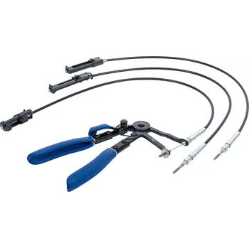 Kleště Kleště na hadicové spony BGS109815 s výměnnými bovdeny (635 ÷ 670 mm) (Kleště na hadicové spony BGS109815 s výměnnými bovdeny (635 ÷ 670 mm) Kleště na hadicové spony BGS109815 s výměnnými bovdeny (635 ÷ 670 mm))