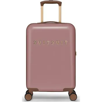 Kabinový kufr SUITSUIT® Fab Seventies Old Rose S - růžová - 32 L