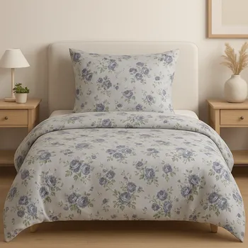 Povlečení Bavlněné povlečení, jednolůžko - Podzimní růže