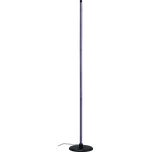 LIVARNO® Stojací LED lampa s audio senzorem (černá)