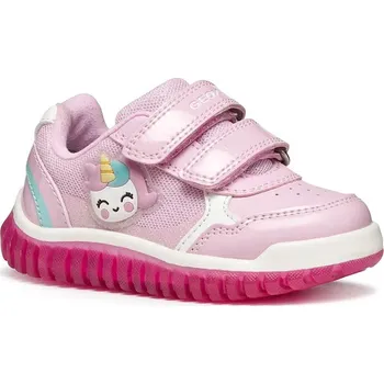 Dívčí tenisky Dětské tenisky Geox LIGHTYLOO růžová barva, B5661A.002AS B5661A.002AS.20.27 30X, EUR 26