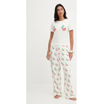 Dámské pyžamo Pyžamo Juicy Couture dámské, béžová barva, JCLPJ225515 01X, vel. XS