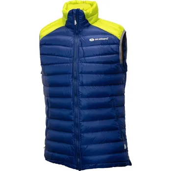 Pánská vesta Sir Joseph Atol Man Vest II limet/navy lehká pánská péřová vesta DWR - XL