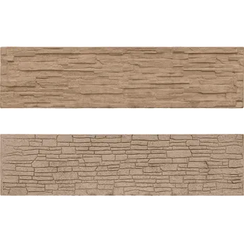 Plot Betonová deska štípaný kámen 2-str. pískovec; 200x50x4cm