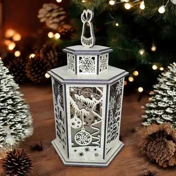 Vánoční dekorace Vánoční lucerna - Merry Christmas