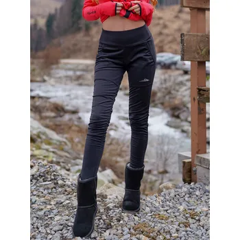 Dámské kalhoty NEYWER Dámské silně zateplené funkční elastické sportovní kalhoty černé UK723 Velikost: XXL