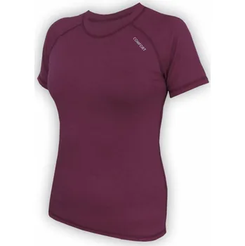 Jitex Ibriza 801 TSS tm. bordová dámské triko krátký rukáv Merino vlna - XL