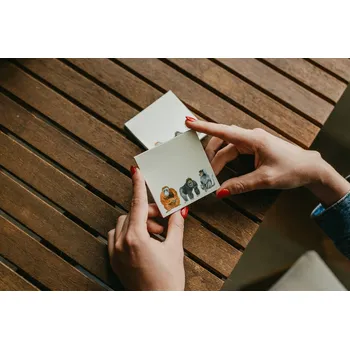 Blok ePiPí Samolepící bloček Primáti