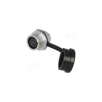 Elektrická zásuvka WEIPU Konektor kulatý zásuvka SF12 zásuvka 5 PIN IP67 180V pájení